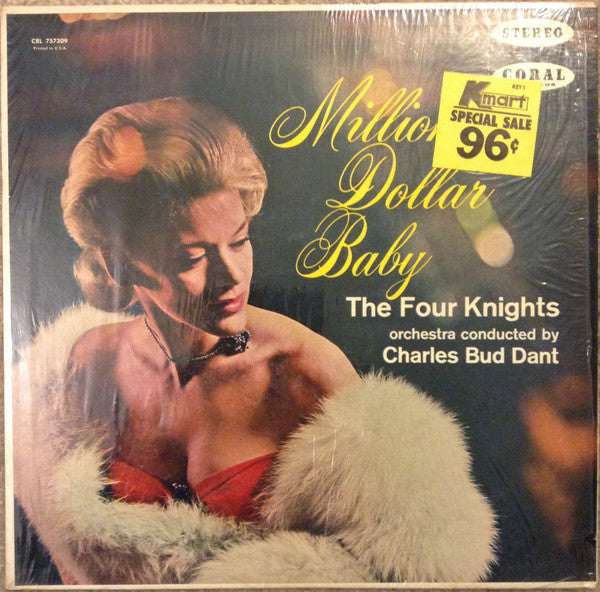 The Four Knights - Million Dollar Baby (Vinyl, LP, Album, Stereo) Good Plus (G+) / Good (G)