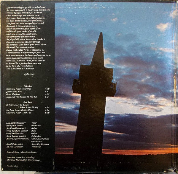 The Lyman Family - American Avatar (Vinyl, LP, Album, Promo) Very Good Plus (VG+) / Good (G)