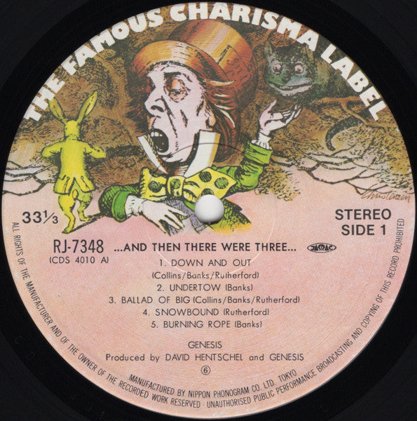 Genesis - ...And Then There Were Three... = そして三人が残った (Vinyl, LP, A...