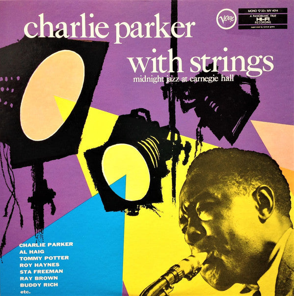Charlie Parker With Strings - Midnight Jazz At Carnegie Hall (Vinyl...