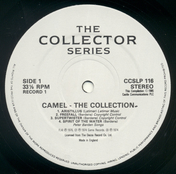 Camel - The Collection (2xVinyl, LP, Compilation) Very Good Plus (VG+) / Very Good Plus (VG+)