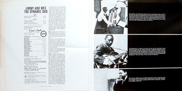 Jimmy Smith - Jimmy & Wes - The Dynamic Duo (Vinyl, LP, Album, Reissue, Stereo) Very Good Plus (VG+) / Very Good Plus (VG+)