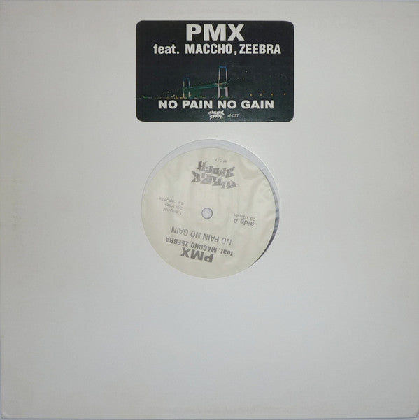 DJ PMX - No Pain, No Gain (Vinyl, 12", 33 ⅓ RPM, Maxi-Single, Promo, Stereo) Very Good Plus (VG+) / Generic