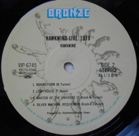 Hawkwind - Live Seventy Nine (Vinyl, LP, Album, Stereo) Near Mint (NM or M-) / Near Mint (NM or M-)