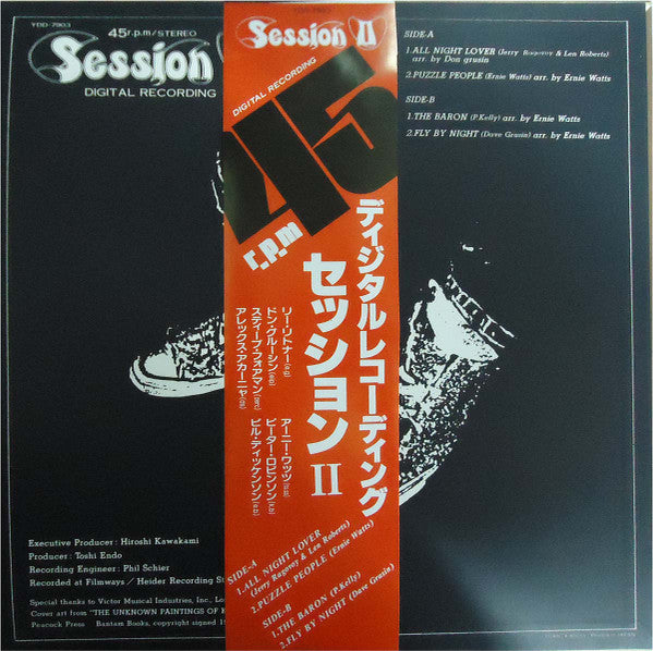 Session II - Session II (Vinyl, 12", 45 RPM, Promo, Stereo) Very Good Plus (VG+) / Very Good Plus (VG+)