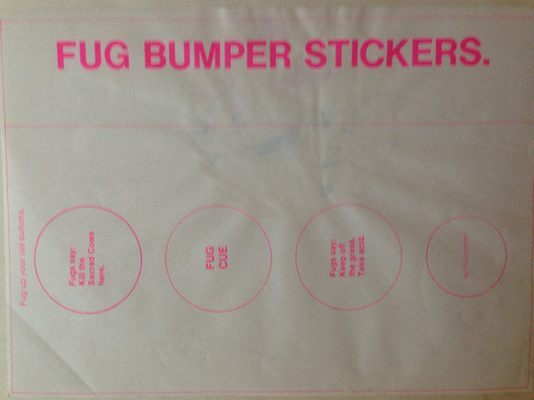 The Fugs - Virgin Fugs (Vinyl, LP, Album, Stereo) Very Good Plus (VG+) / Very Good (VG)