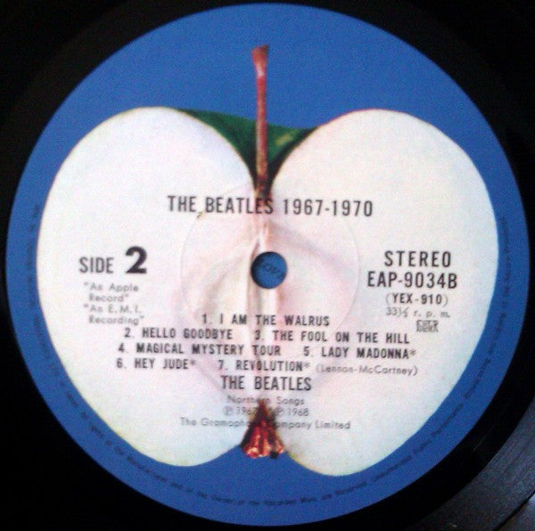 The Beatles - 1967-1970 (Vinyl, LP, Compilation, Reissue)