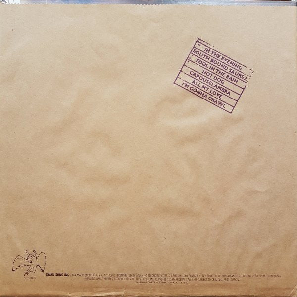 Led Zeppelin - In Through The Out Door (Vinyl, LP, Album)
