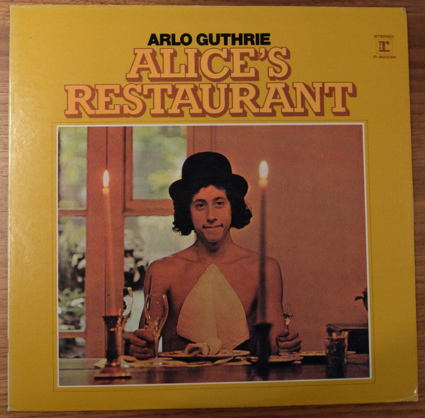Arlo Guthrie - Alice's Restaurant (Vinyl, LP, Album, Stereo) Very Good Plus (VG+) / Good Plus (G+)