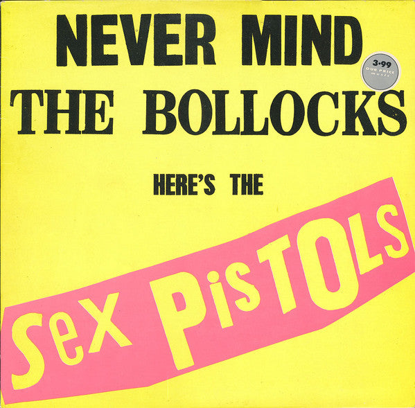 Sex Pistols - Never Mind The Bollocks Here's The Sex Pistols (Vinyl, LP, Album, Reissue, Stereo) Near Mint (NM or M-) / Very Good Plus (VG+)