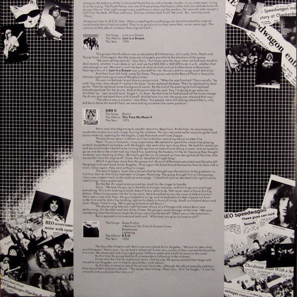 REO Speedwagon - A Decade Of Rock And Roll 1970 To 1980 (2xVinyl, LP, Compilation) Very Good Plus (VG+) / Very Good Plus (VG+)