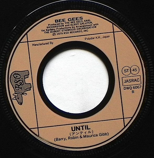 Bee Gees - Tragedy / Until (Vinyl, 7", Single)