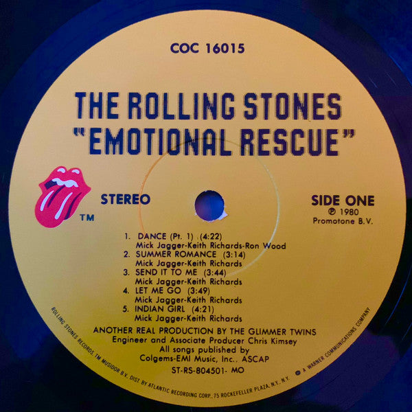 The Rolling Stones - Emotional Rescue (Vinyl, LP, Album) Very Good (VG) / Very Good (VG)