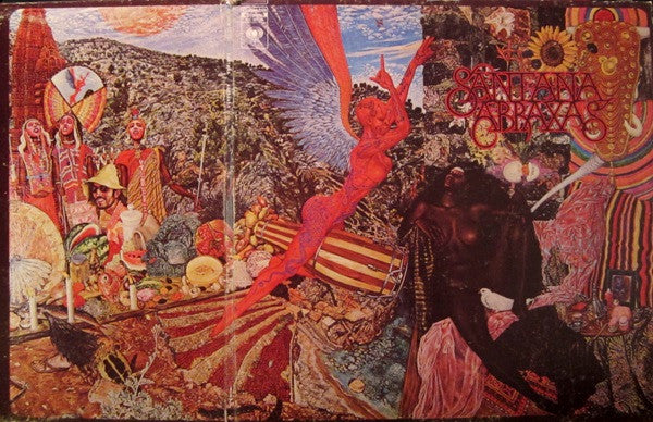Santana - Abraxas (Vinyl, LP, Album, Stereo) Good Plus (G+) / Good (G)
