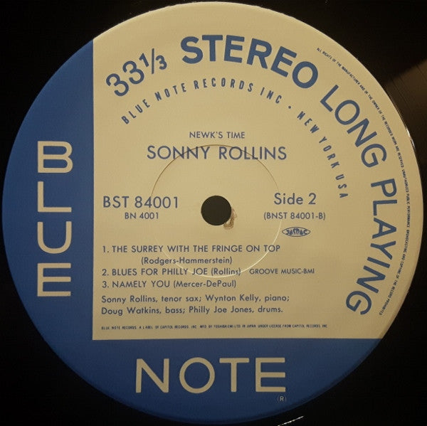 Sonny Rollins - Newk's Time (Vinyl, LP, Album, Limited Edition, Reissue, Stereo) Near Mint (NM or M-) / Near Mint (NM or M-)