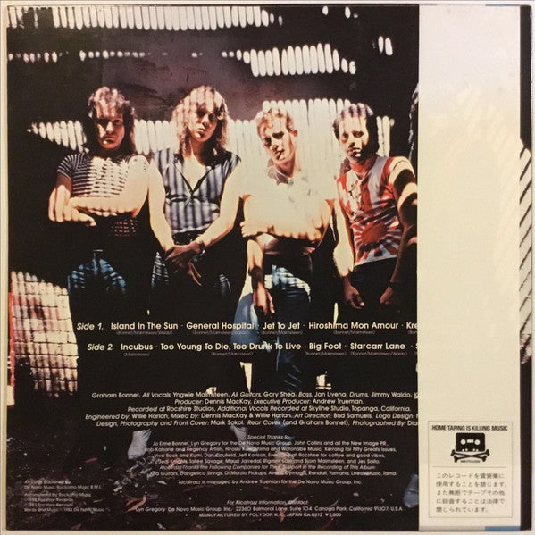 Alcatrazz - No Parole From Rock 'N' Roll (Vinyl, LP, Album, Stereo)