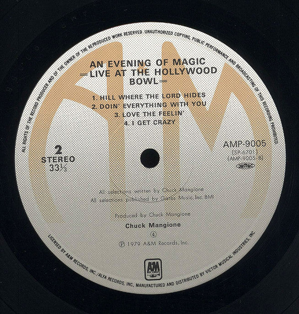 Chuck Mangione - Live At The Hollywood Bowl (An Evening Of Magic) (...
