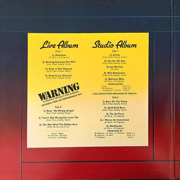The Sweet - Anthology (Vinyl, LP, Album)