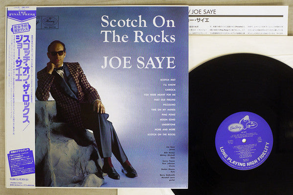 Joe Saye - Scotch On The Rocks (Vinyl, LP, Album, Limited Edition, Reissue) Very Good Plus (VG+) / Very Good Plus (VG+)