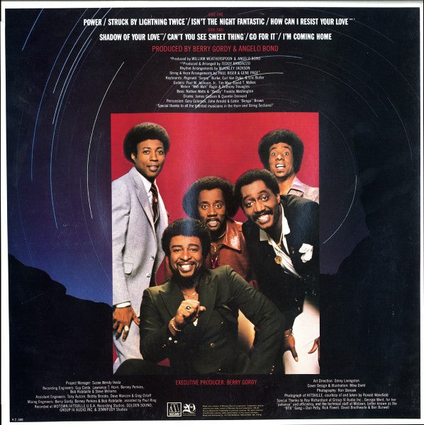 The Temptations - Power (Vinyl, LP, Album) Very Good Plus (VG+) / Very Good Plus (VG+)