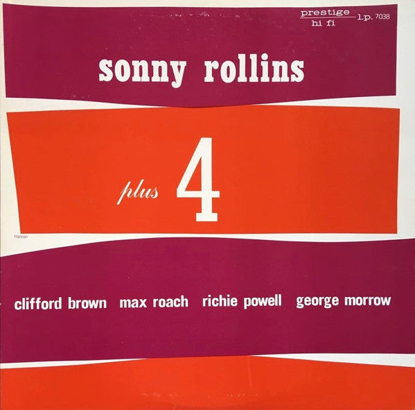 Sonny Rollins - Plus 4 (Vinyl, LP, Album, Mono, Reissue) Very Good (VG) / Very Good (VG)