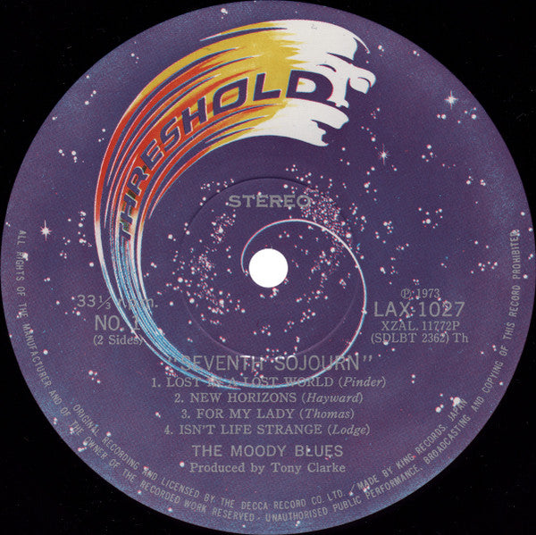 The Moody Blues - Seventh Sojourn (Vinyl, LP, Album, Reissue, Stereo)