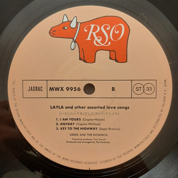Derek & The Dominos - Layla And Other Assorted Love Songs (Vinyl, L...