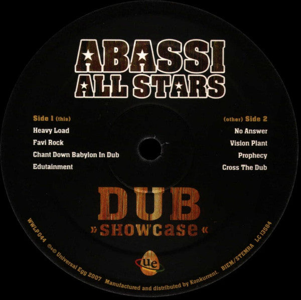 Abassi All Stars - Dub Showcase (2xVinyl, LP) Very Good Plus (VG+) / Very Good Plus (VG+)