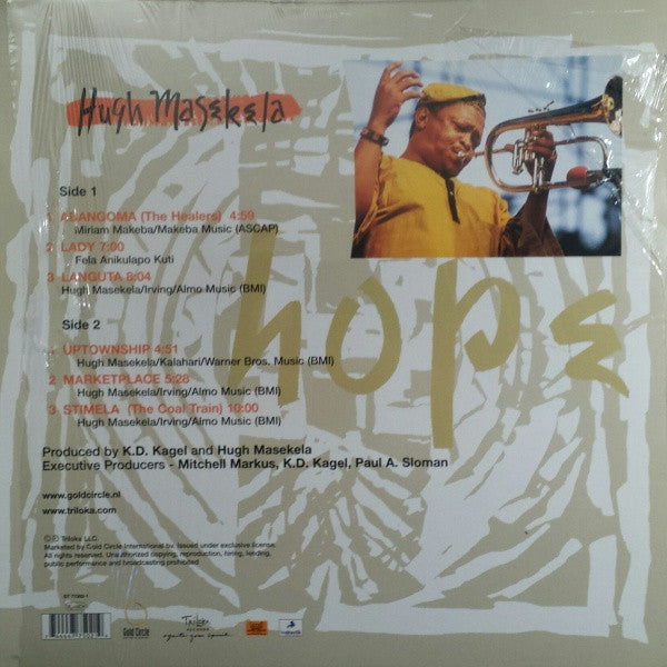 Hugh Masekela - Hope (Vinyl, LP) Near Mint (NM or M-) / Very Good Plus (VG+)