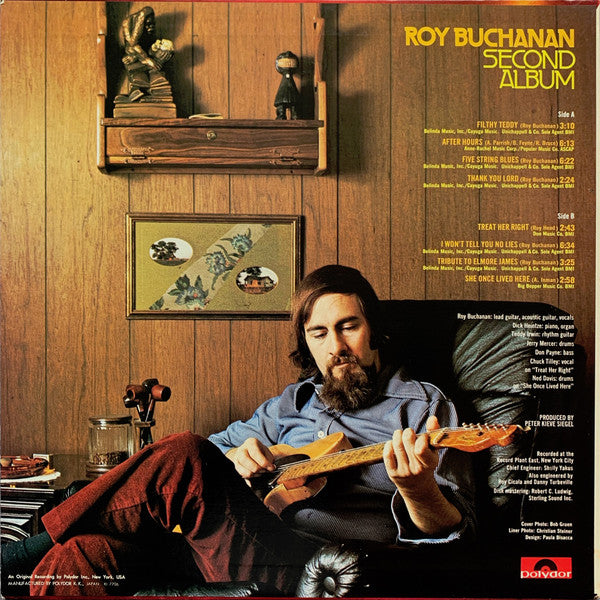 Roy Buchanan - Second Album (Vinyl, LP, Album, Reissue) Very Good (VG) / Very Good Plus (VG+)