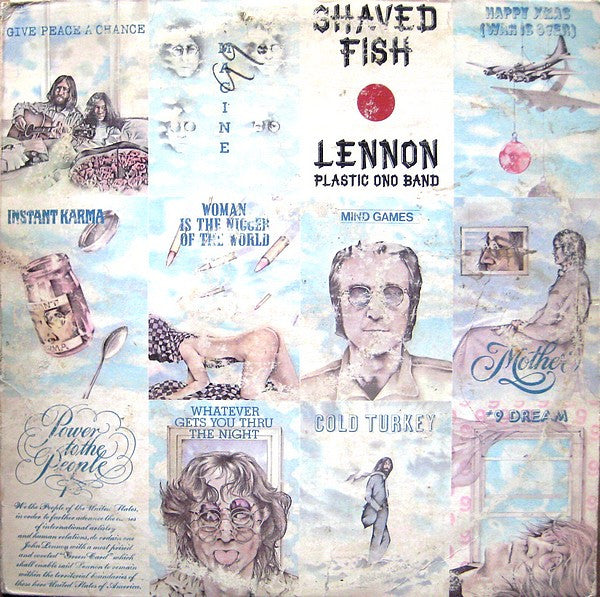 John Lennon - Shaved Fish (Vinyl, LP, Compilation) Very Good (VG) / Good Plus (G+)