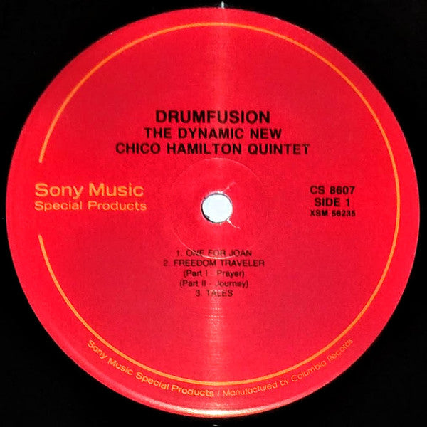 The Chico Hamilton Quintet - Drumfusion (Vinyl, LP, Album, Reissue) Very Good Plus (VG+) / Very Good Plus (VG+)