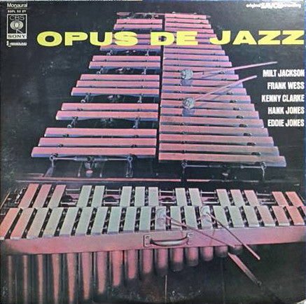 Milt Jackson - Opus De Jazz (Vinyl, LP, Album, Reissue, Mono)
