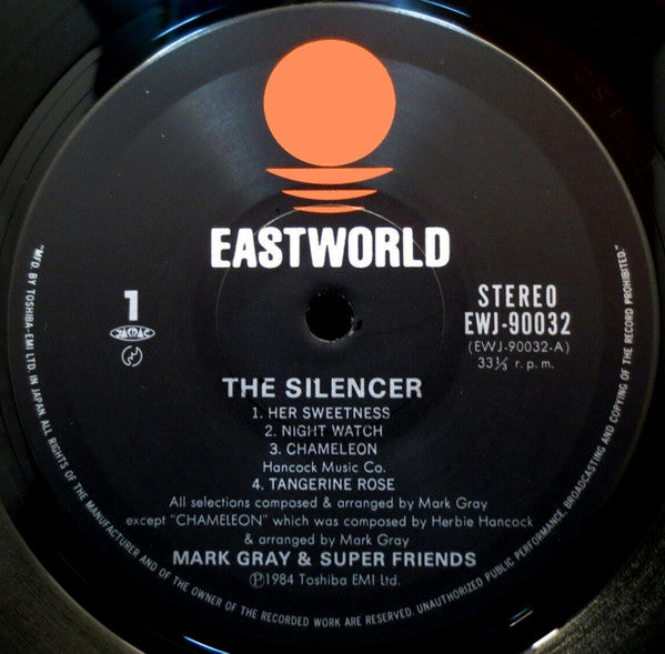Mark Gray (2) - The Silencer (Vinyl, LP, Album) Very Good Plus (VG+) / Very Good Plus (VG+)