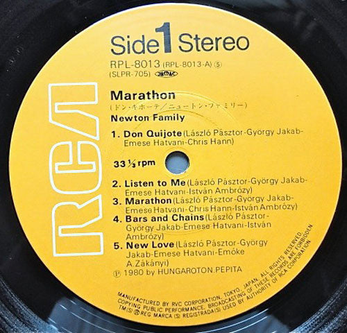 Neoton Família - Marathon (Vinyl, LP, Album, Stereo)