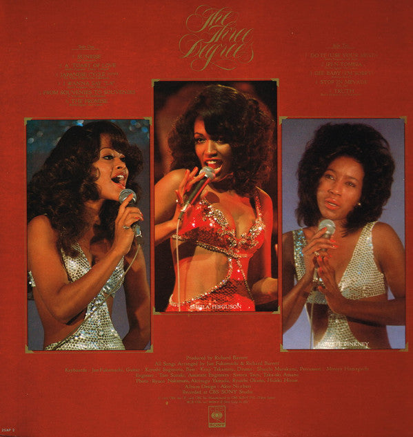 The Three Degrees - A Toast Of Love (Vinyl, LP, Album) Very Good (VG) / Good Plus (G+)
