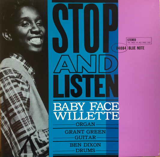 'Baby Face' Willette - Stop And Listen (Vinyl, LP, Album, Limited Edition, Reissue, Stereo) Near Mint (NM or M-) / Near Mint (NM or M-)
