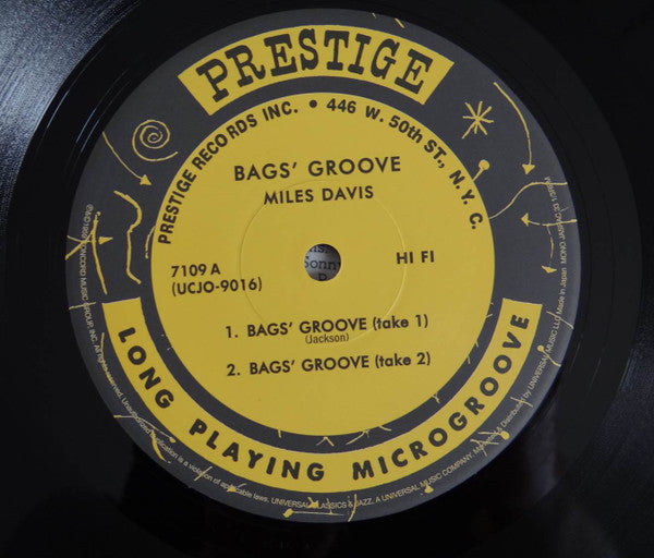 Miles Davis - Bags Groove (Vinyl, LP, Album, Limited Edition, Reissue, Remastered, Mono) Near Mint (NM or M-) / Near Mint (NM or M-)