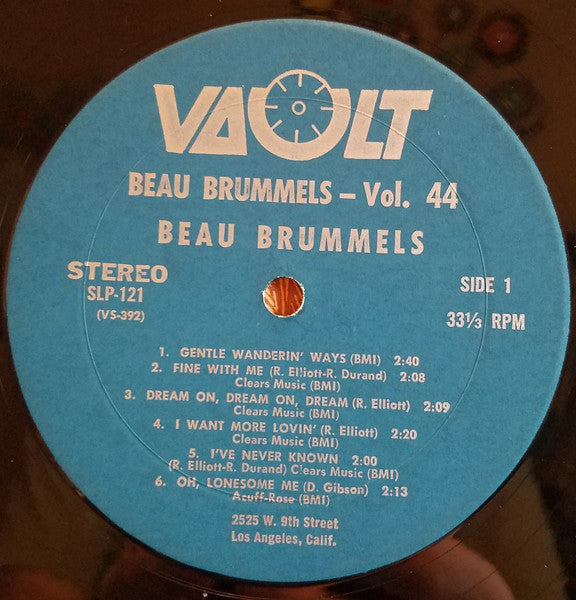 The Beau Brummels - Vol. 44 (Vinyl, LP, Compilation, Stereo) Very Good (VG) / Good (G)