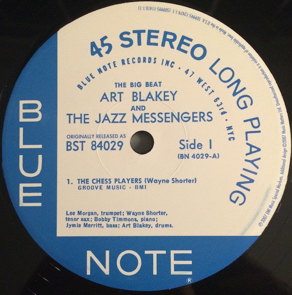 Art Blakey & The Jazz Messengers - The Big Beat (2xVinyl, 12", 45 RPM, Album, Limited Edition, Numbered, Stereo) Very Good (VG) / Very Good Plus (VG+)