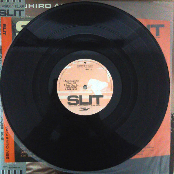 Yasuhiro Abe - Slit = スリット (Vinyl, LP, Album, Stereo)