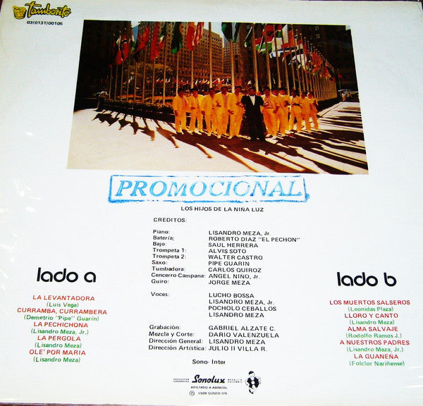 Lisandro Meza - Aquí! (Vinyl, LP, Album) Good Plus (G+) / Very Good Plus (VG+)