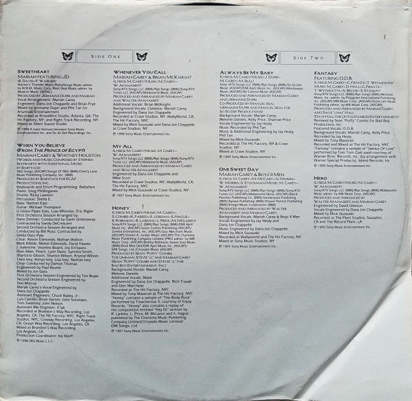 Mariah Carey - #1's (Vinyl, LP, Compilation)