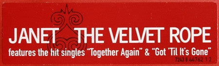 Janet Jackson - The Velvet Rope (Vinyl, LP, Album)