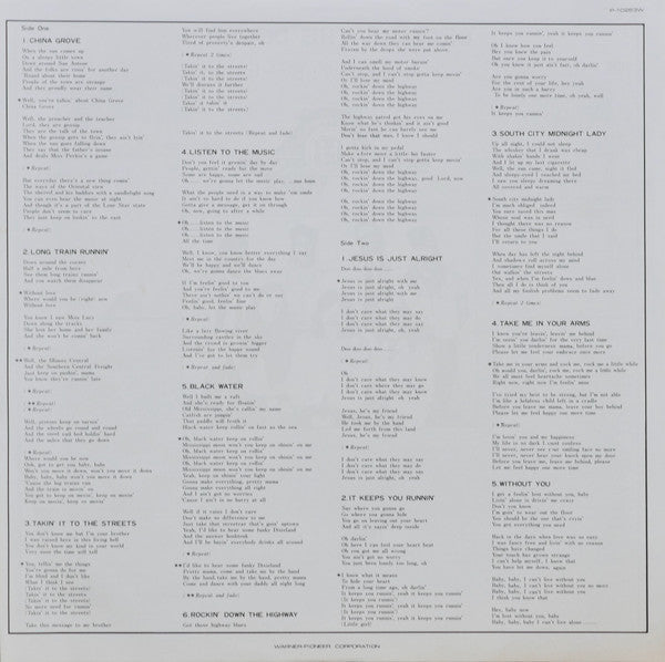 The Doobie Brothers - Best Of The Doobies (Vinyl, LP, Compilation) Very Good (VG) / Very Good Plus (VG+)