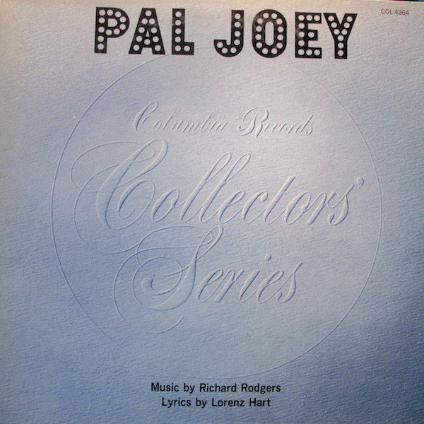 Rodgers & Hart - Pal Joey (Vinyl, LP, Album, Reissue, Mono) Good Plus (G+) / Very Good (VG)