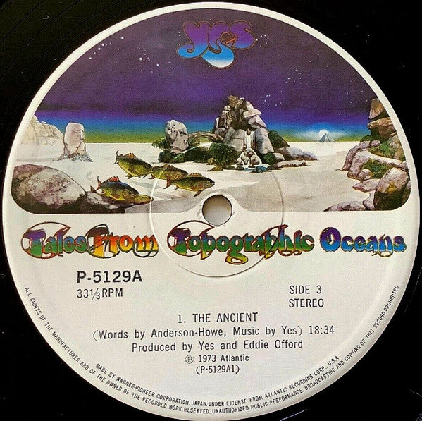 Yes - Tales From Topographic Oceans (2xVinyl, LP, Album, Stereo) Good Plus (G+) / Good Plus (G+)