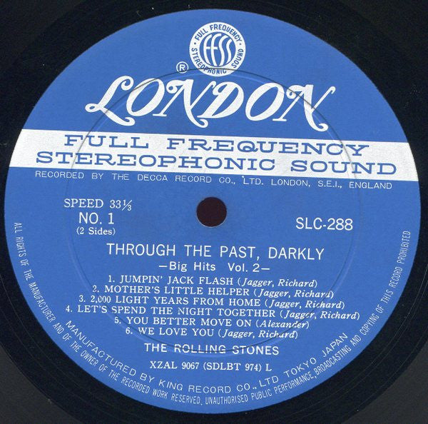The Rolling Stones - Through The Past, Darkly (Big Hits Vol. 2) (Vi...
