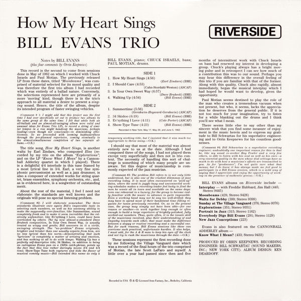 Riverside Recordings - Near Mint (NM or M-) / Near Mint (NM or M-)
