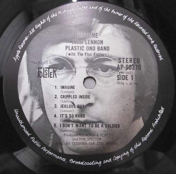 John Lennon - Imagine (Vinyl, LP, Album, Reissue)